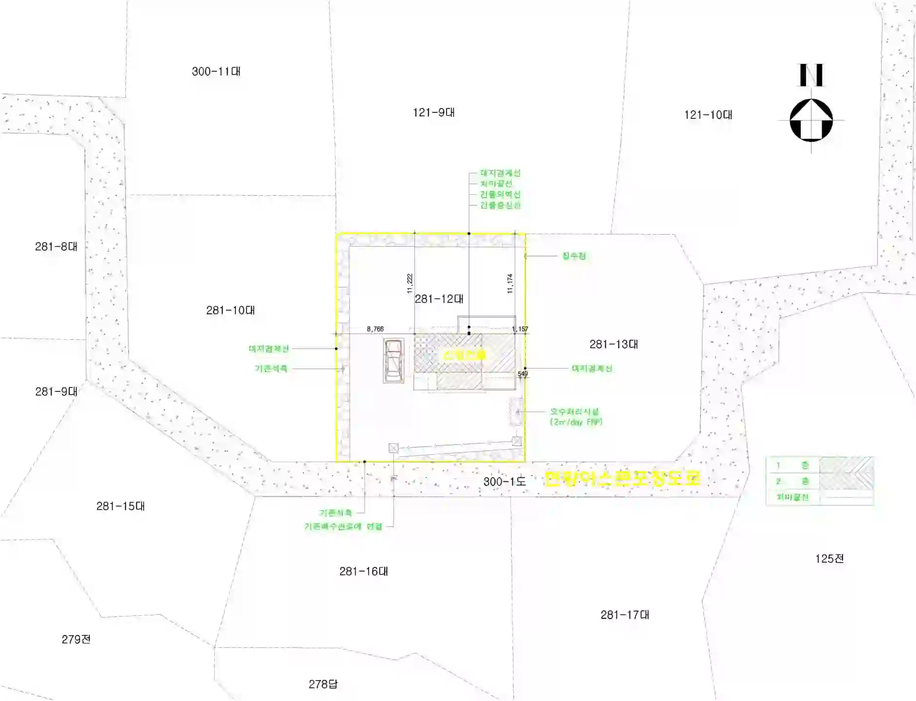 임초리 281-12 배치도 이미지